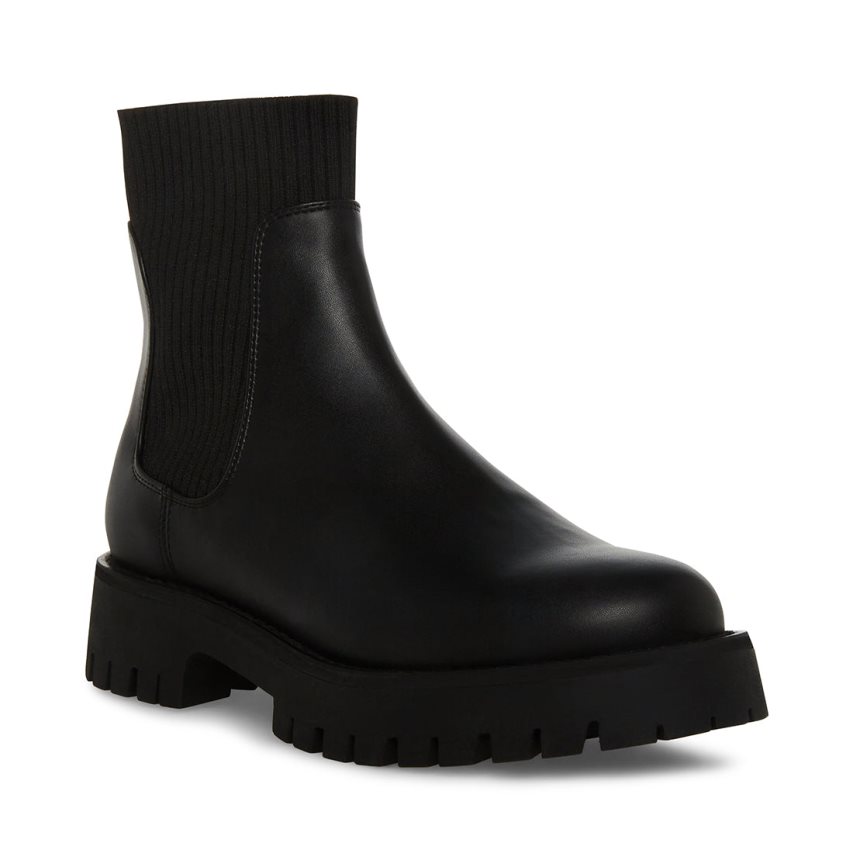 Black Steve Madden Liliana Women's Chelsea Boots | PH 6742APX